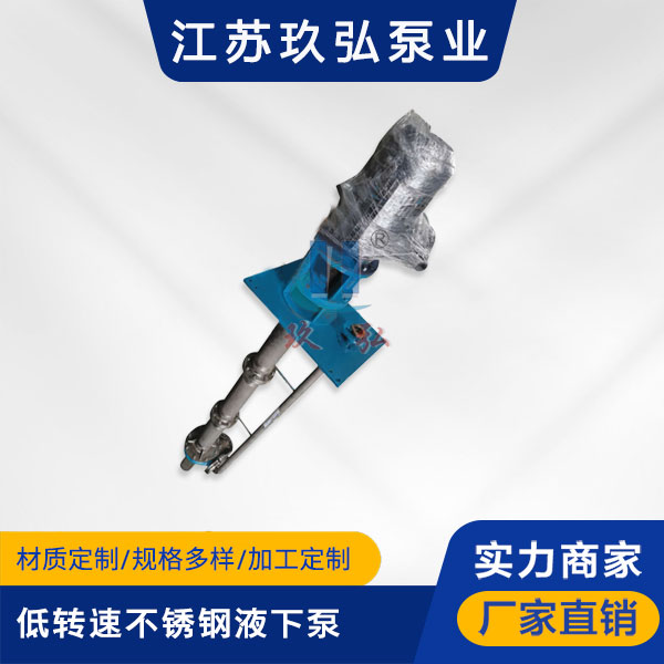 FYL低转速不锈钢液下泵(图1)