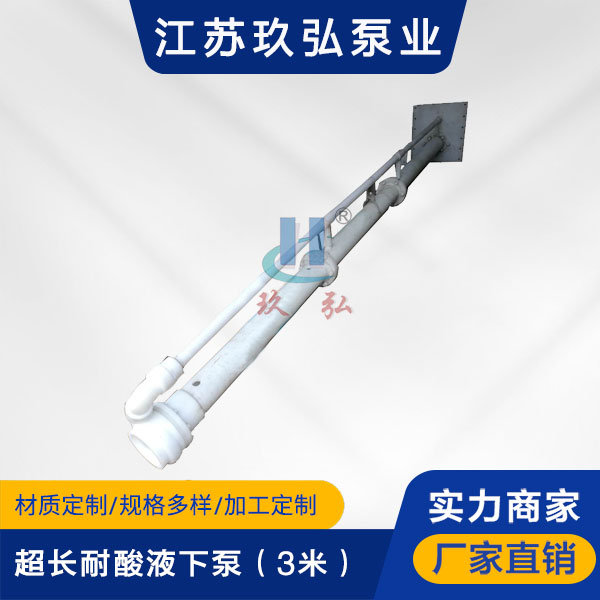 HYF超长耐酸液下泵（3米）(图1)