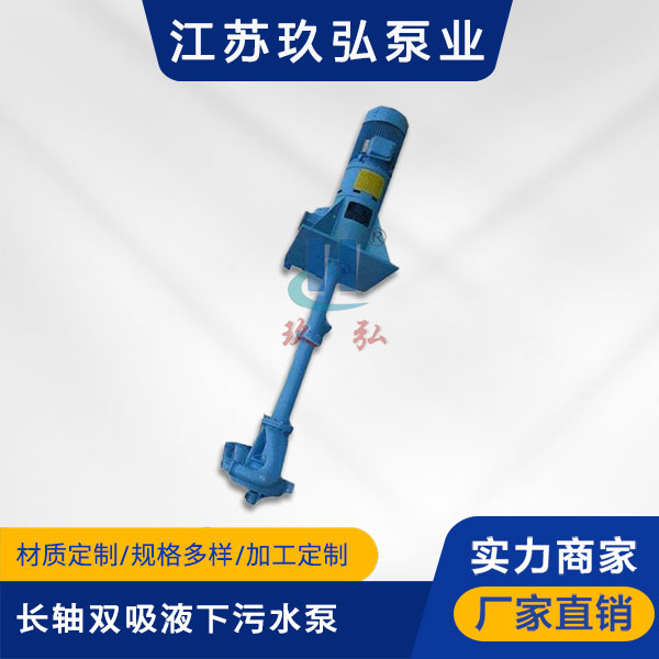 HYW长轴双吸液下污水泵(图1)