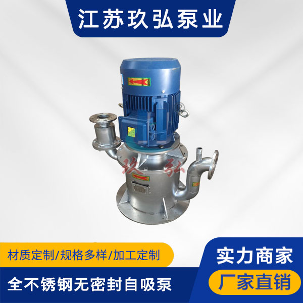 WFB全不锈钢无密封自控自吸泵(图1)