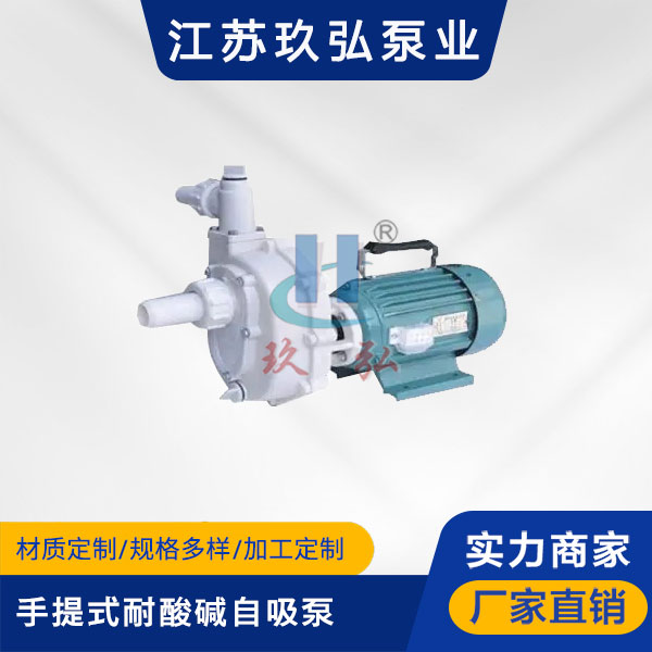 103手提式耐酸碱腐蚀自吸泵(图1)