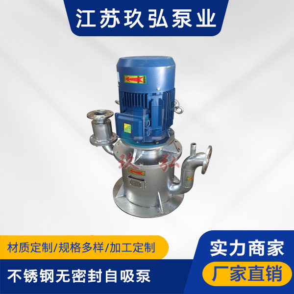 WFB不锈钢无密封自吸泵(图1)