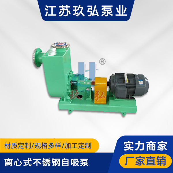 ZH离心式不锈钢自吸泵(图1)