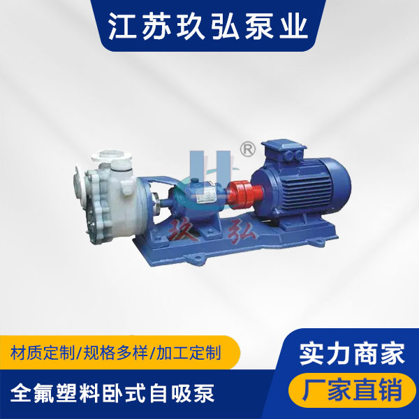 FZB全氟塑料卧式自吸泵(图1)