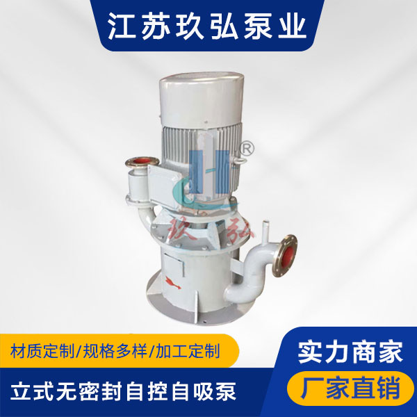 WFB立式无密封自控自吸泵(图1)
