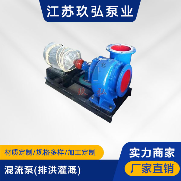 HW型混流泵(排洪灌溉)(图1)