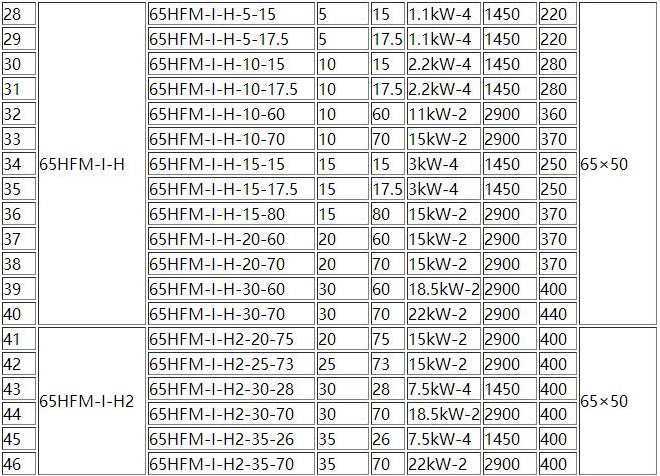 HFM-1型单级耐腐耐磨后吸式压滤机泵(图2)