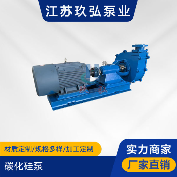 碳化硅泵-耐腐耐磨泵(图1)