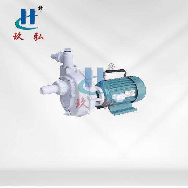 103手提式氟塑料耐酸碱自吸泵