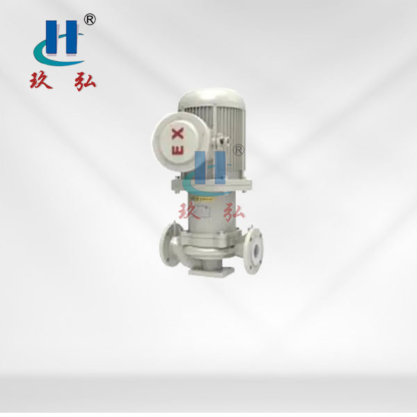 HCLF无泄漏衬氟磁力管道泵