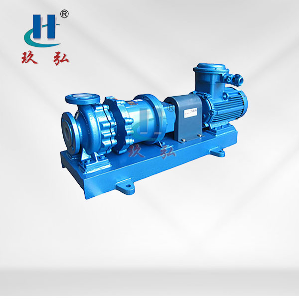 HCGF衬氟耐高温耐颗粒磁力泵