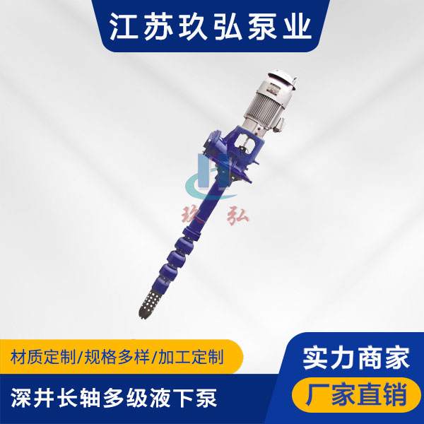 HLC深井长轴多级液下泵(图1)